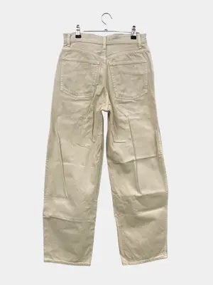 UNIQLO U/ユニクロユー/デニムパンツ/パンツ/アイボリー/25 (63.5cm)