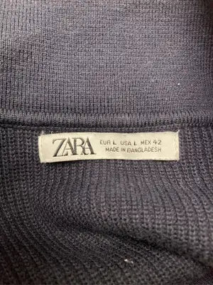ZARA/ザラ/ポロシャツ/トップス/ネイビー/L