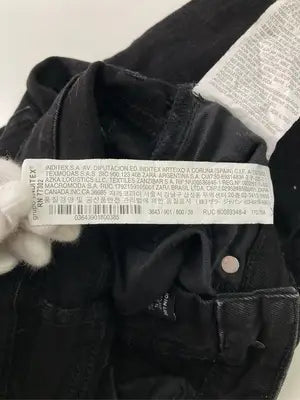 ZARA/ザラ/デニムパンツ/パンツ/ブラック/EUR 38 USA 06 MEX 28