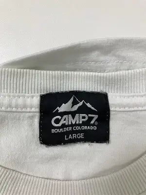 CAMP7/キャンプセブン/Tシャツ/カットソー/トップス/ホワイト/LARGE