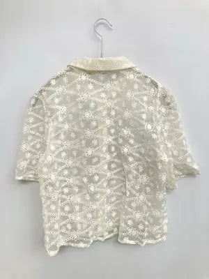 ZARA/ザラ/シャツ/ブラウス/トップス/アイボリー/S
