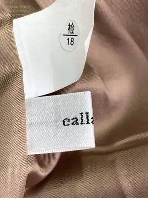 callautia/カラウティア/ピーコート/ジャケット/アウター/ブラウン/M