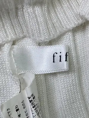 fifth/フィフス/ニット/セーター/トップス/ホワイト
