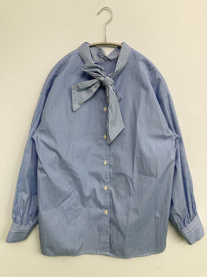 niko and .../ニコアンド/シャツ/ブラウス/トップス/ブルー/M