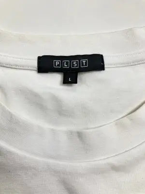 PLST/プラステ/Tシャツ/カットソー/トップス/ホワイト/L