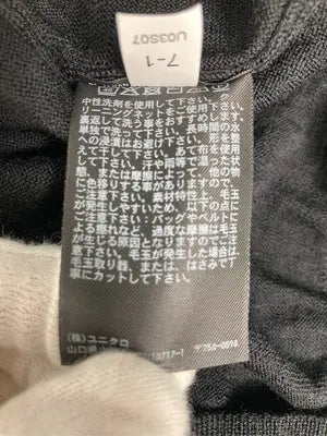 UNIQLO/ユニクロ/ニット/セーター/トップス/ブラック/XL