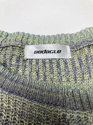 SEDACLE/セダクル/ニット/セーター/トップス/イエロー/M