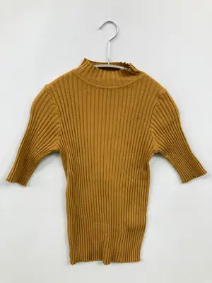 emi +/エミ/ニット/セーター/トップス/オレンジ