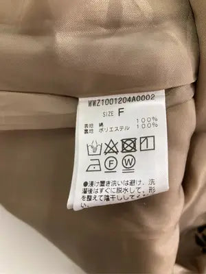 W.W.G/フーズフーギャラリー/ベスト/トップス/ベージュ/F