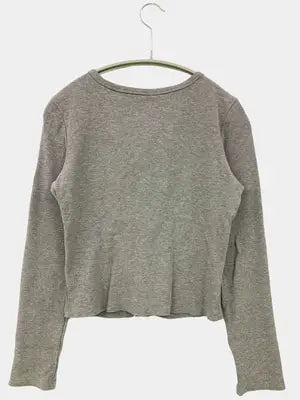 Tシャツ/カットソー/トップス/グレー/L