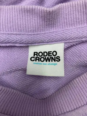 RODEO CROWNS/ロデオクラウンズ/スウェット/トップス/パープル/FREE