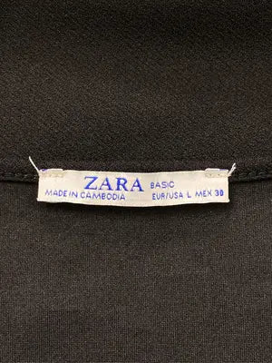 ZARA BASIC/ザラベーシック/ワンピース/ワンピース/ドレス/ブラック/L