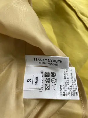 BEAUTY&YOUTH/ビューティーアンドユース/ロングスカート/スカート/イエロー/S