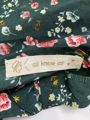 as know as/アズノゥアズ/シャツ/ブラウス/トップス/グリーン/*