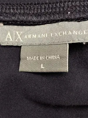 ARMANI EXCHANGE/アルマーニエクスチェンジ/Tシャツ/カットソー/トップス/ブラック/L