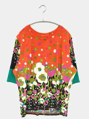 demisienne/Tシャツ/カットソー/トップス/レッド/LL