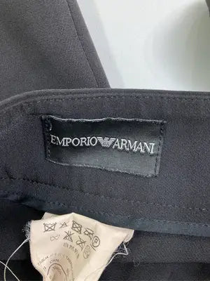 EMPORIO ARMANI/エンポリオアルマーニ/スラックス/パンツ/ブラック/USA 38