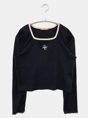 ems excite/エムズエキサイト/Tシャツ/カットソー/トップス/ブラック/F