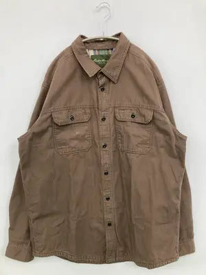 Eddie Bauer/エディーバウアー/シャツ/ブラウス/トップス/ブラウン/L