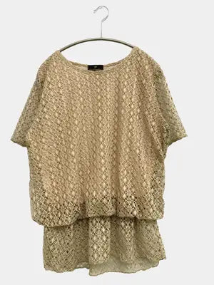 pierre mailhe/Tシャツ/カットソー/トップス/ベージュ/M-L