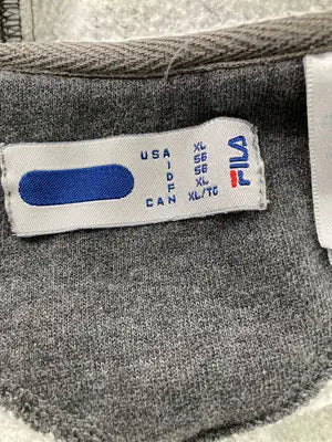 FILA/フィラ/パーカー/トップス/ブラック/USA XL