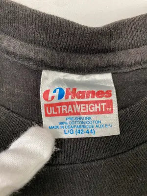 Hanes/ヘインズ/Tシャツ/カットソー/トップス/ブラック/L/G（42-44）
