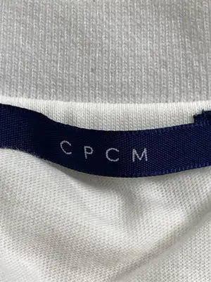 CPCM/シーピーシーエム/Tシャツ/カットソー/トップス/ホワイト/M