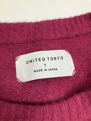 UNITED TOKYO/ユナイテッドトウキョウ/ニット/セーター/トップス/レッド/1