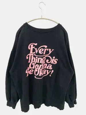 Attitude makes style!/アティチュードメイクススタイル/スウェット/トップス/ブラック/M