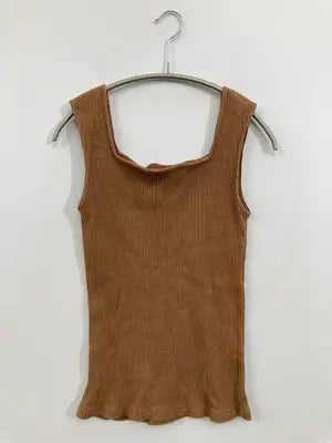 NATURAL BEAUTY BASIC/ナチュラルビューティーベーシック/タンクトップ/トップス/ブラウン/M