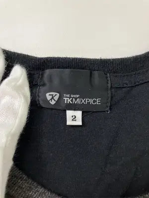TK MIXPICE/ティーケーミクスパイス/Tシャツ/カットソー/トップス/ブラック/2