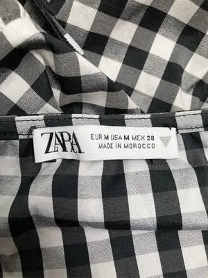 ZARA/ザラ/シャツワンピース/ワンピース/ドレス/ブラック/M