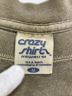 crazy shirts/クレイジーシャツ/Tシャツ/カットソー/トップス/ブラウン/M