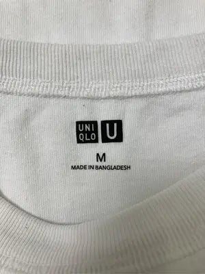 UNIQLO U/ユニクロユー/Tシャツ/カットソー/トップス/ホワイト/M