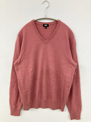 UNIQLO/ユニクロ/ニット/セーター/トップス/ピンク/M