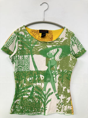 CUSTO/クスト/Tシャツ/カットソー/トップス/ライトグリーン