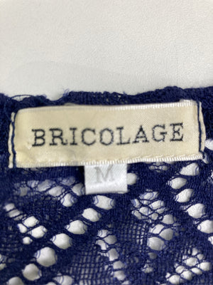 BRICOLAGE/ブリコラージュ/ニット/セーター/トップス/ネイビー/M