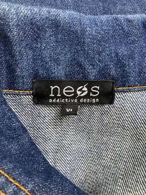 neos/ネオス/デニムジャケット/ジャケット/アウター/ブルー/XL
