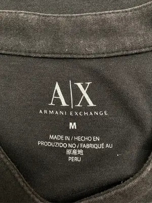 ARMANI EXCHANGE/アルマーニエクスチェンジ/ポロシャツ/トップス/ブラック/M