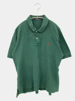 Polo by Ralph Lauren/ポロバイラルフローレン/ポロシャツ/トップス/グリーン/LL