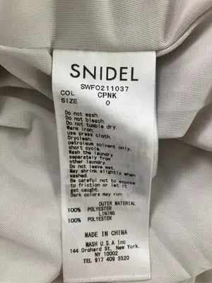 SNIDEL/スナイデル/ワンピース/ワンピース/ドレス/グレー/O