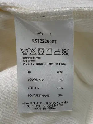 ROXY/ロキシー/Tシャツ/カットソー/トップス/アイボリー/L