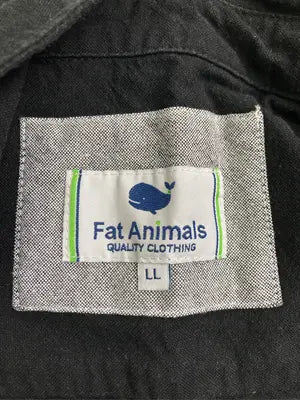 Fat Animals/シャツ/ブラウス/トップス/ブラック/LL