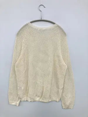 UNIQLO/ユニクロ/ニット/セーター/トップス/アイボリー/XL