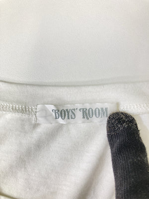 BOYS ROOM/ボーイズルーム/Tシャツ/カットソー/トップス/ホワイト/F