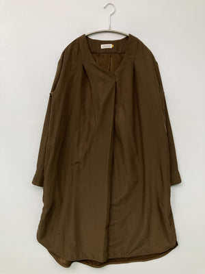 LEPSIM/レプシィム/チュニック/ワンピース/ドレス/ブラウン/M