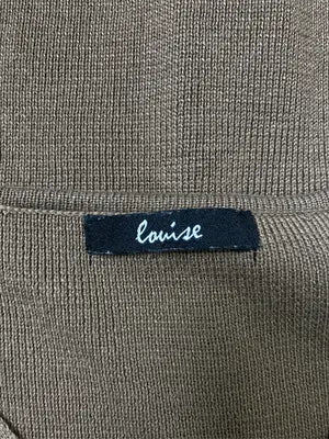 louise/ワンピース/ワンピース/ドレス/ブラウン/L