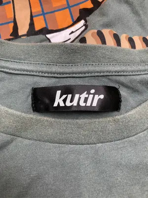 kutir/クティール/Tシャツ/カットソー/トップス/グリーン/L