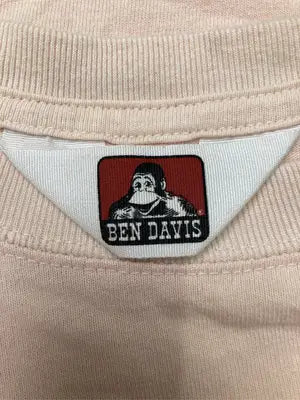 BEN DAVIS/ベンデイビス/Tシャツ/カットソー/トップス/ピンク/L