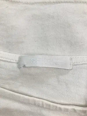 SPINNS/スピンズ/Tシャツ/カットソー/トップス/ホワイト/F